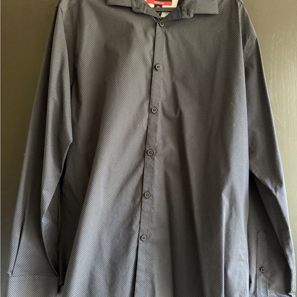 Kenneth Cole Awareness Black and Gray Shirt